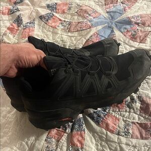 Salomon Men's Black Athletic Shoes